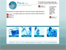 Tablet Screenshot of panassrl.com